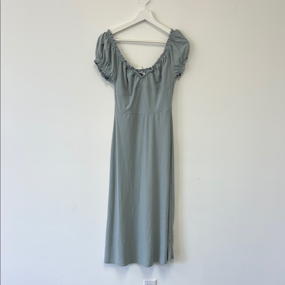 Ardene Light Blue/Grey Midi Dress